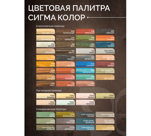 Приобрести МАСЛО С ТВЕРДЫМ ВОСКОМ «СИГМА-ДЕКОР ПРЕМИУМ» в Ульяновске, Ульяновская область